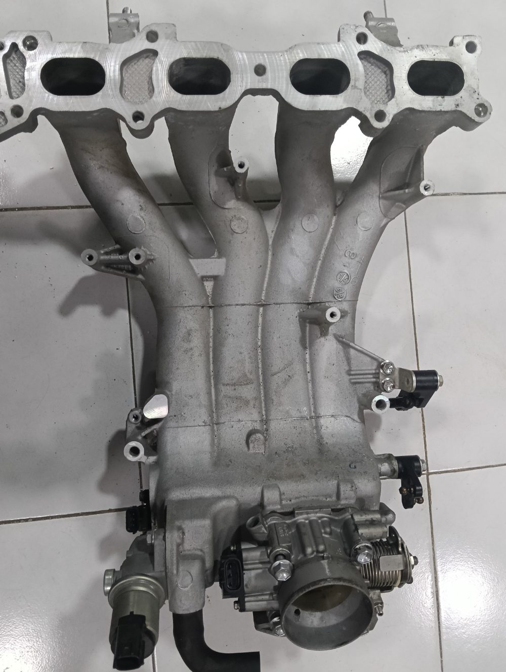 Cuerpo de admisión+cuerpo de aceleración para Suzuki 115 — foto 2