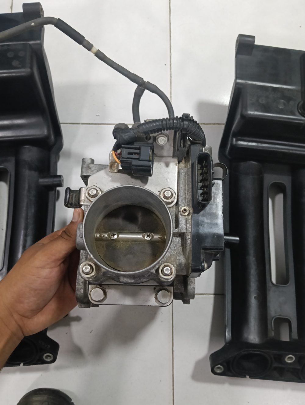 Cuerpo de aceleración+ múltiple de admisión para Yamaha 250 — foto 3