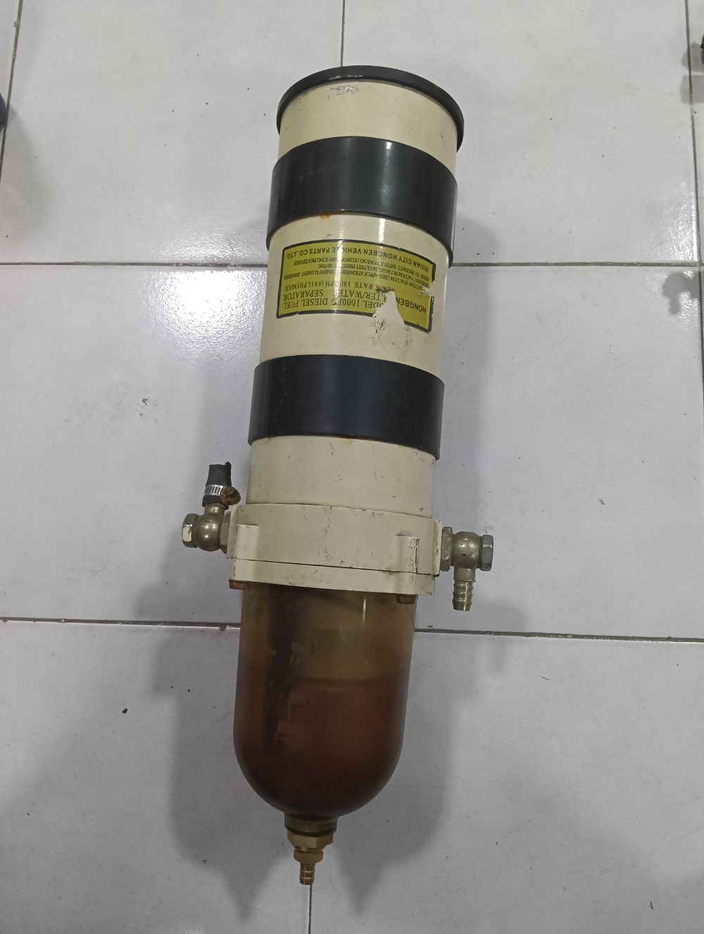 Filtro decantador de agua