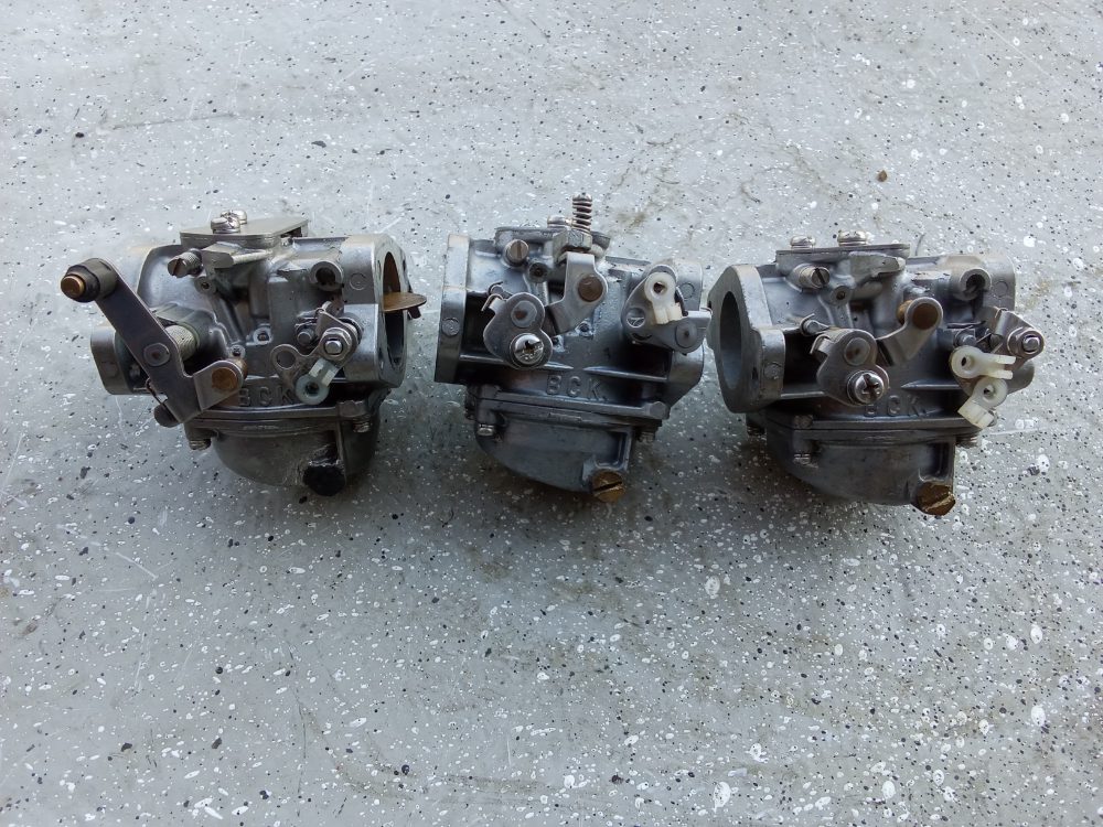 Carburadores juego de 3 para Yamaha 60 — foto 2