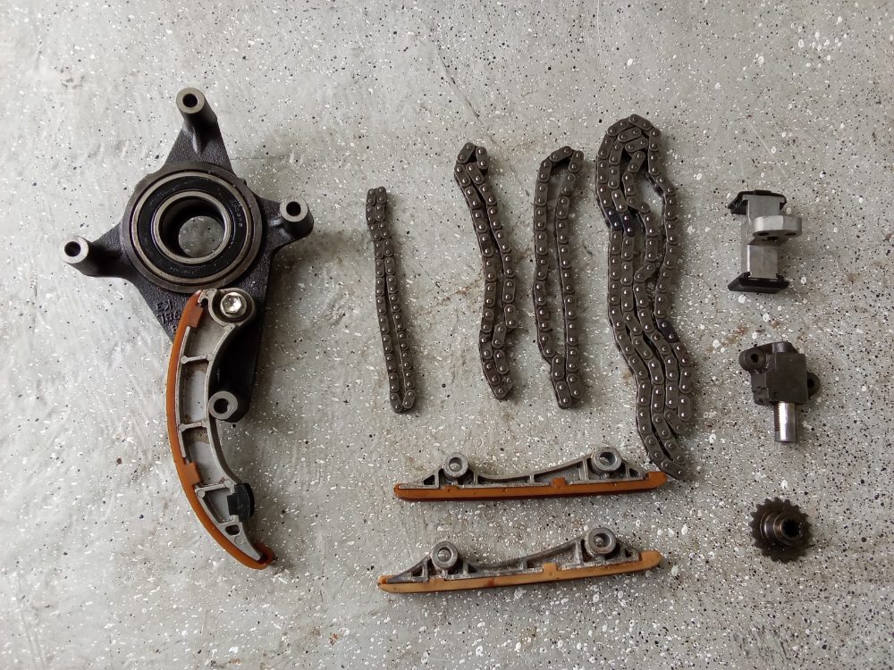 Kit Guia cadenilla para Suzuki 150 HP