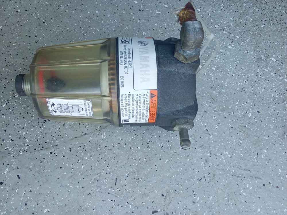 Filtro/separador de combustible con vaso Yamaha