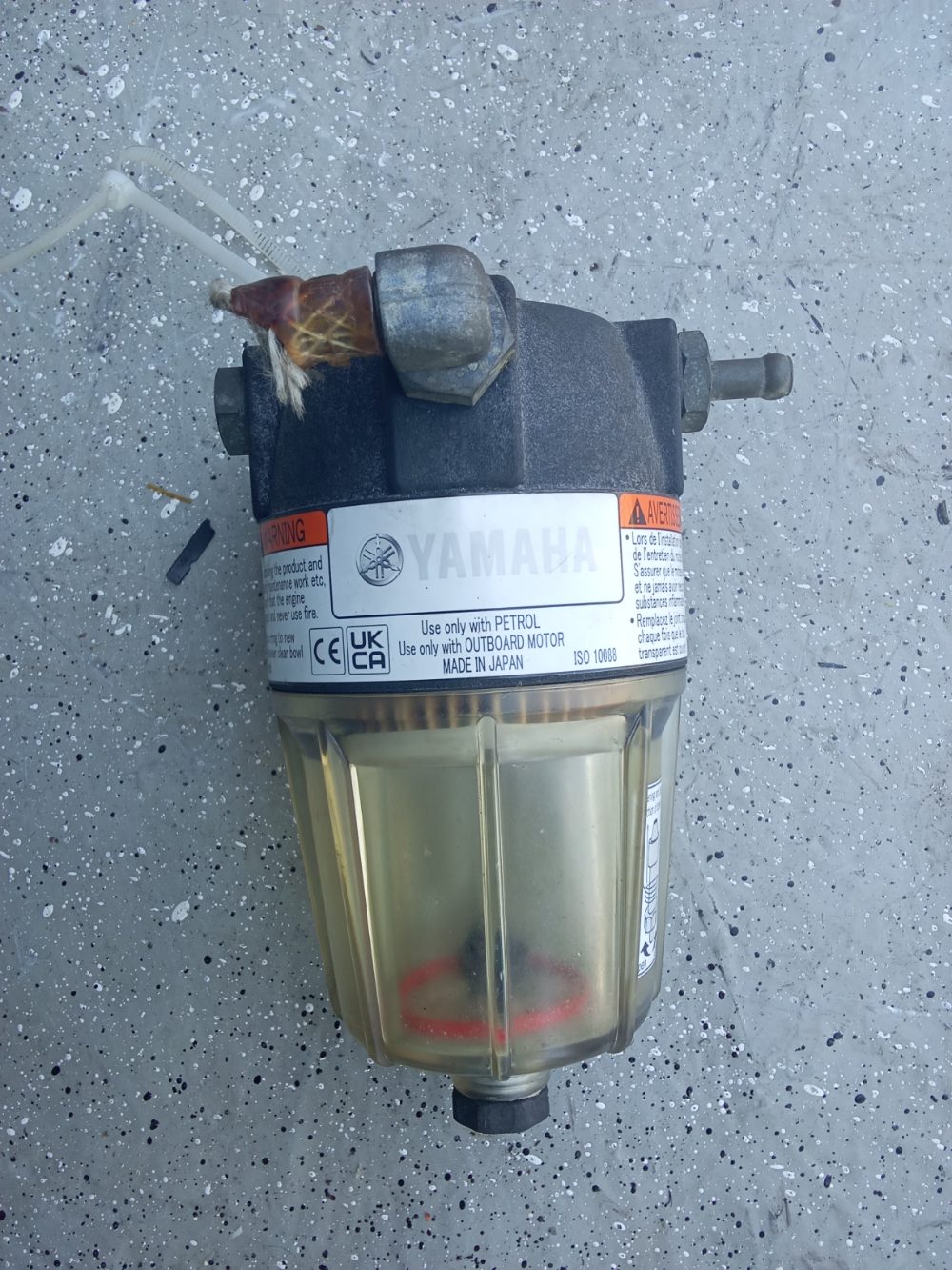 Filtro/separador de combustible con vaso Yamaha — foto 3
