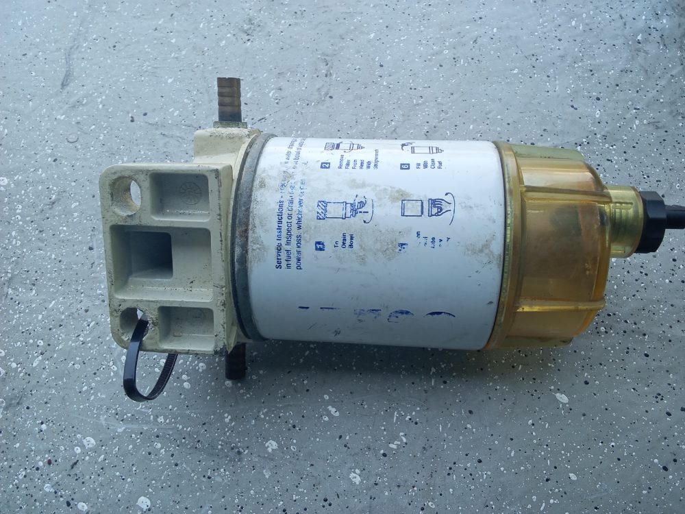 Filtro separador de agua/combustible con vaso decantador — foto 2