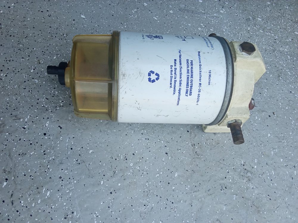 Filtro separador de agua/combustible con vaso decantador — foto 3