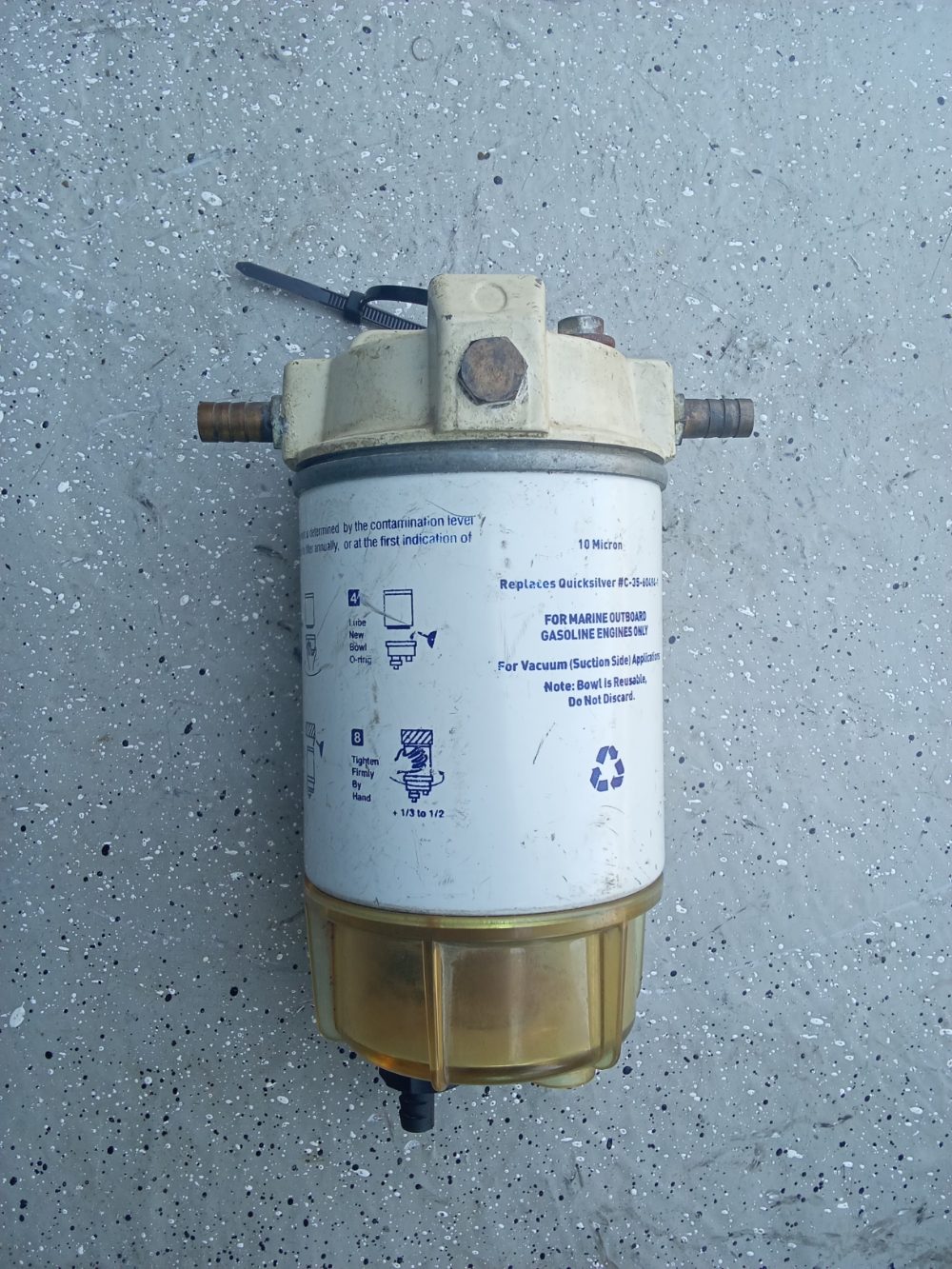 Filtro separador de agua/combustible con vaso decantador — foto 5