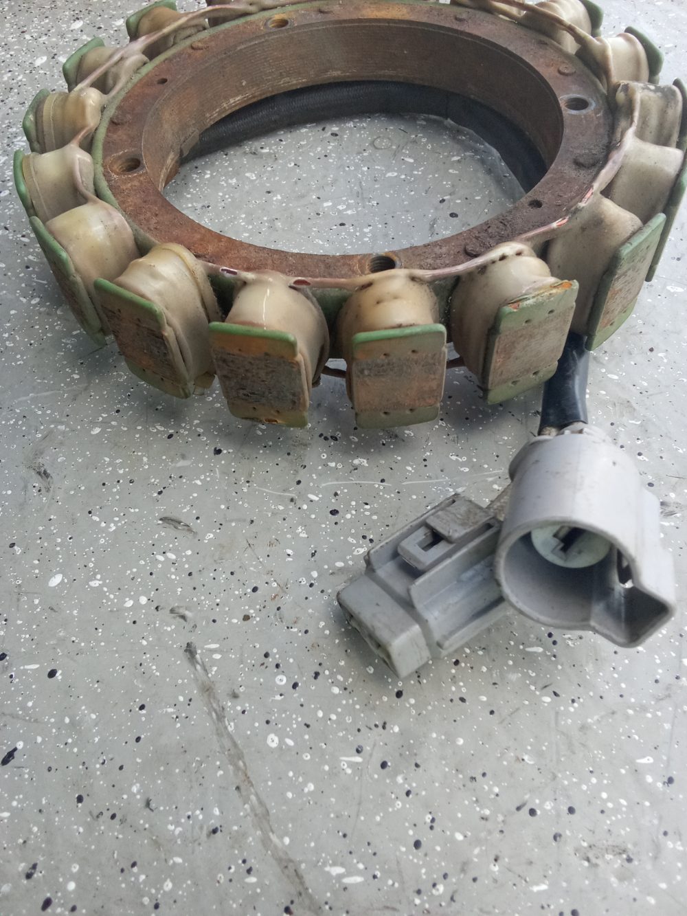 Stator Suzuki 115 — foto 2
