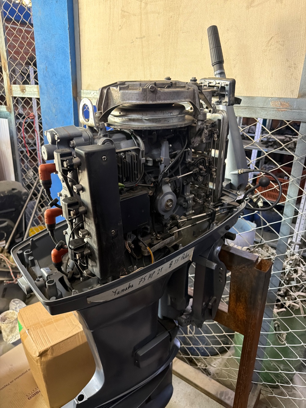 Motor Yamaha 75 HP 2T — foto 2