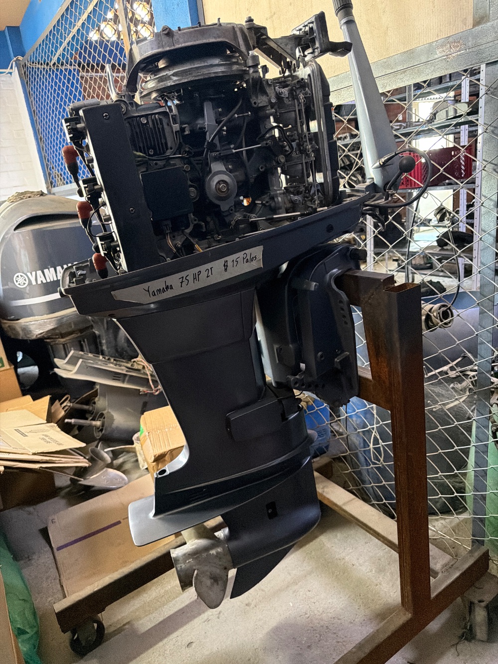 Motor Yamaha 75 HP 2T — foto 3
