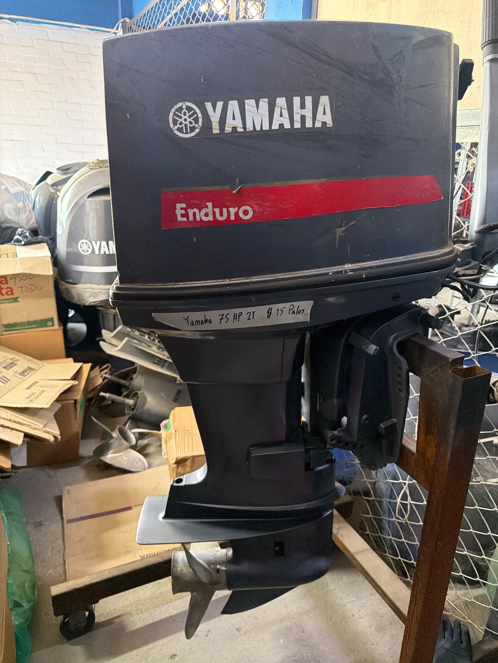 Motor Yamaha 75 HP 2T — foto 9
