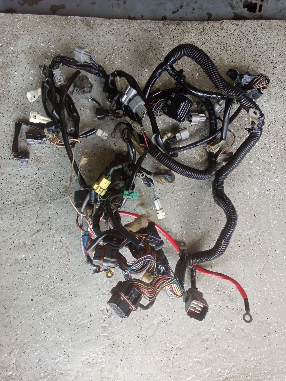 Arnés de cableado completo con conectores para motor fuera de borda