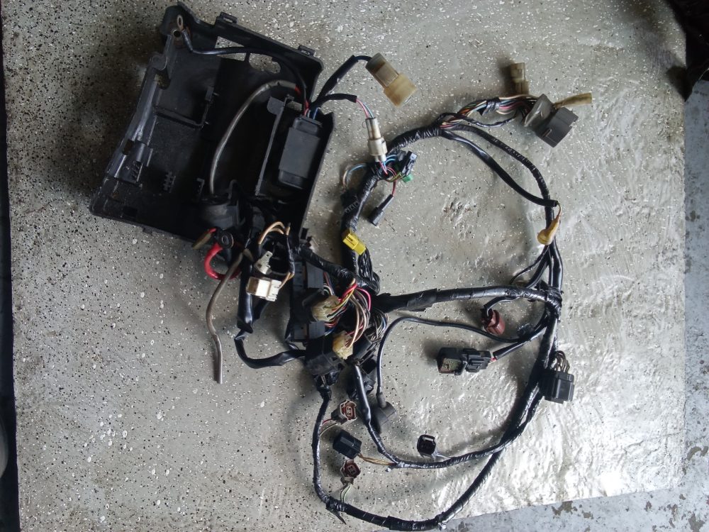 Arnés de cableado con conectores para motor fuera de borda
