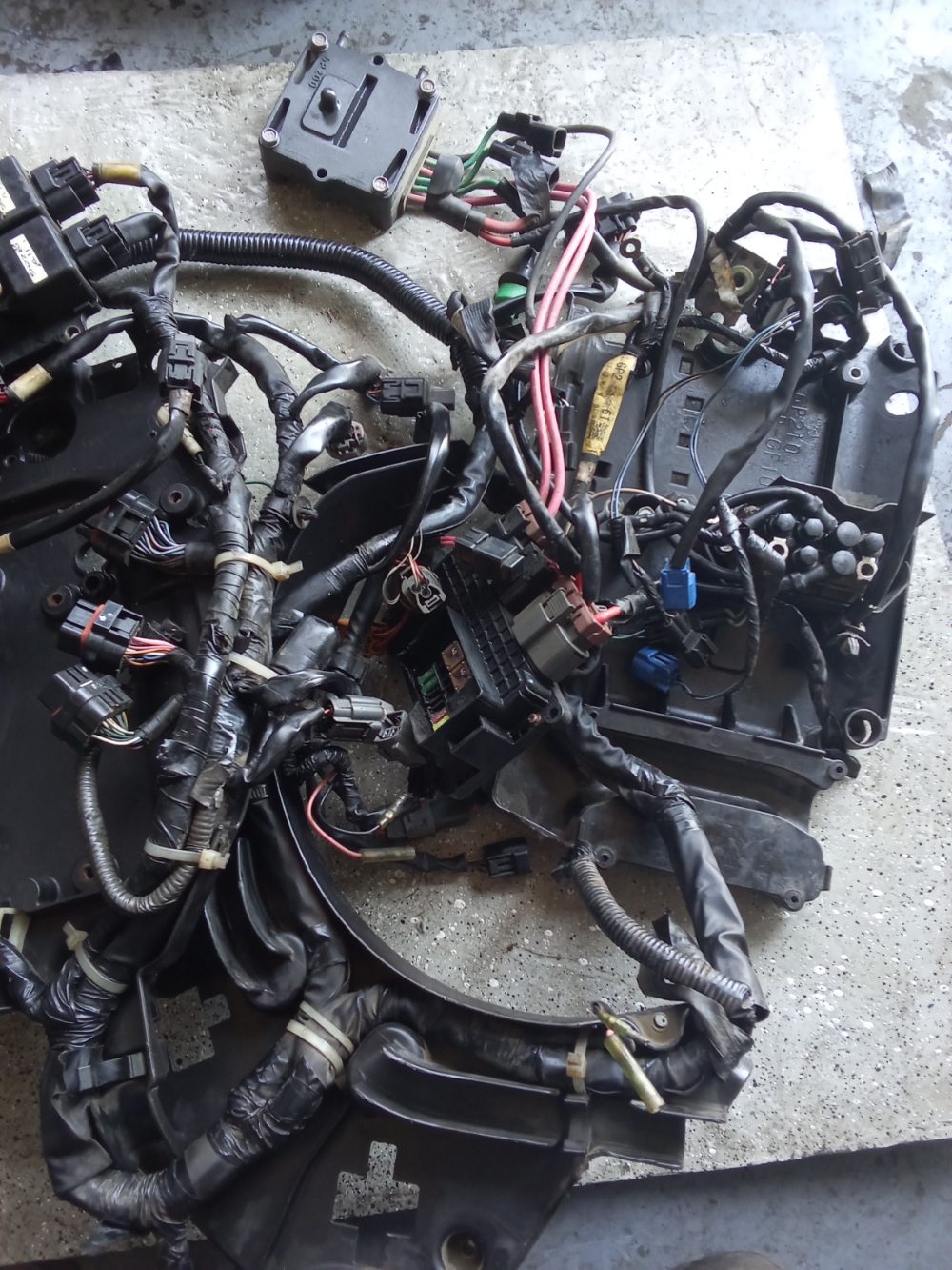 Arnés de cableado con bobinas y módulos para motor fuera de borda — foto 3