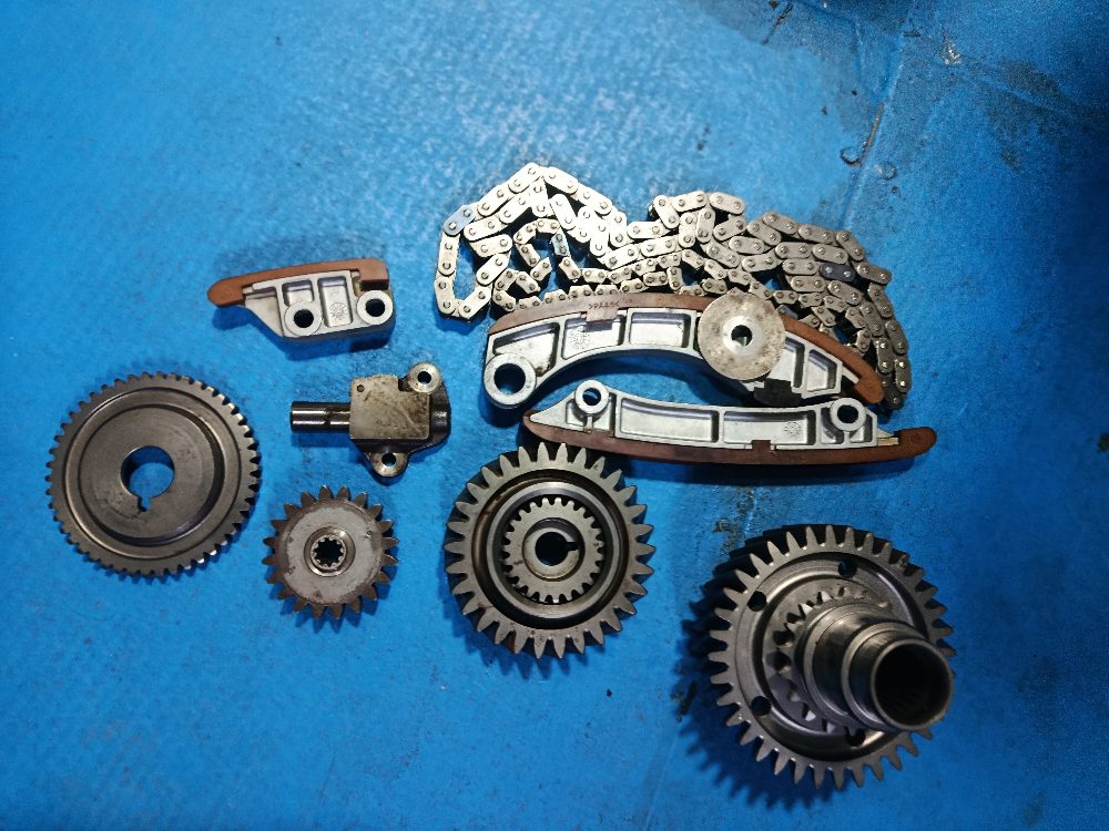 Kit de cadena de tiempo con engranajes y guías de distribución Suzuki 250HP