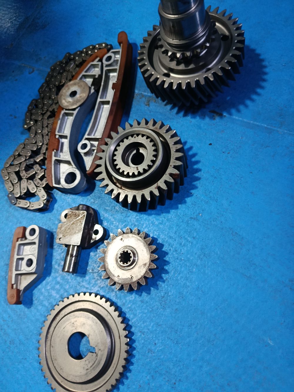 Kit de cadena de tiempo con engranajes y guías de distribución Suzuki 250HP — foto 2