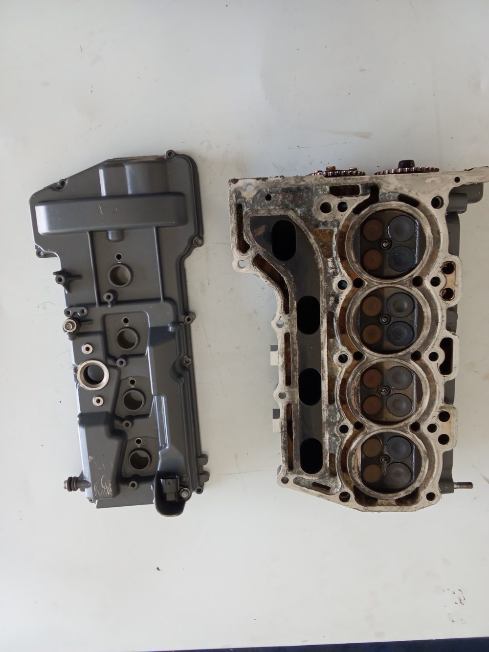 Conjunto de Portalevas, Árboles de Levas y tapa de válvulas/ tapa culata Suzuki 90 HP 4T — foto 2