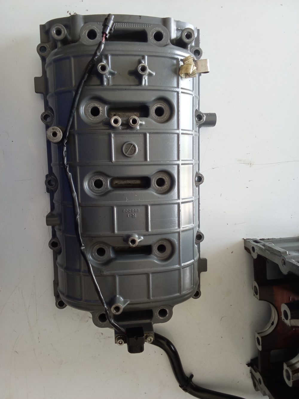 Bloque de cilindros y tapa carter Suzuki 90Hp B — foto 4