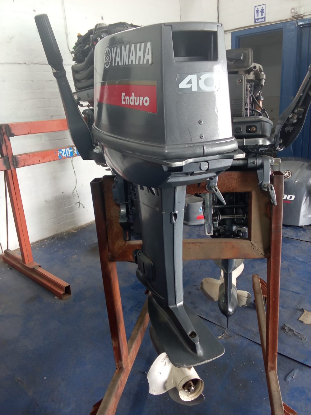 Motor fuera de borda Yamaha 40HP 2T — foto 2