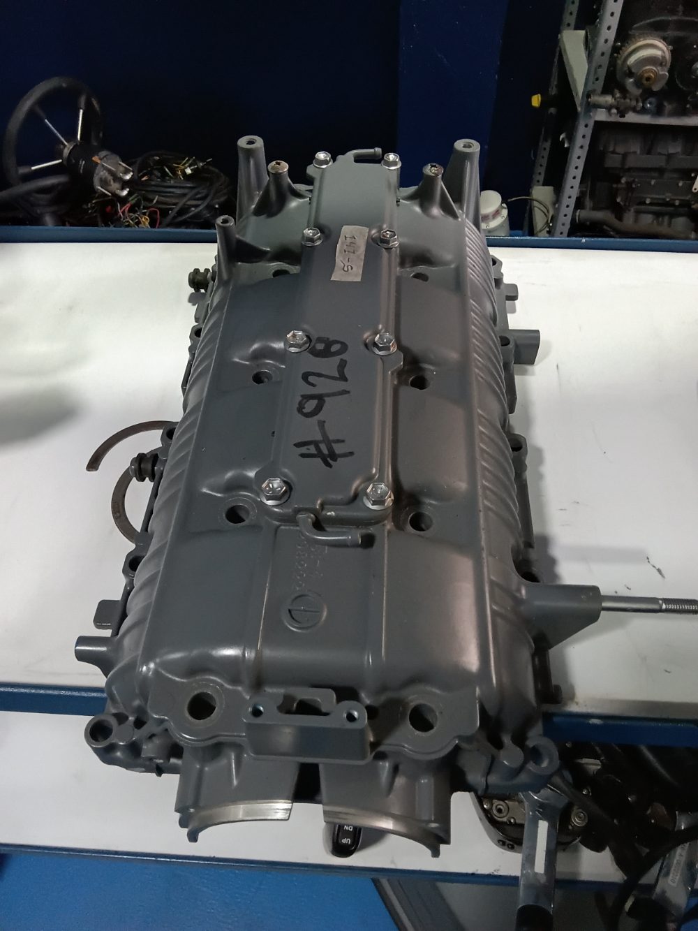 Tapa carter suzuki 115 modelo viejo