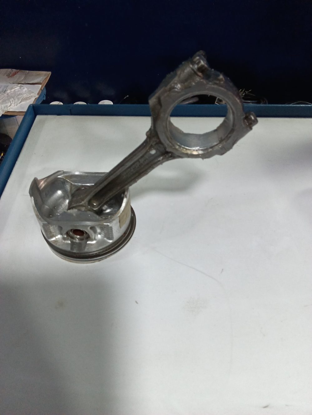 Pistón con biela suzuki 115hp modelo viejo